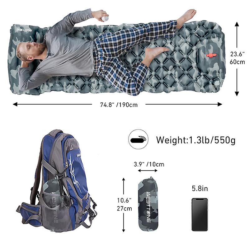 Spring Camping-Outdoor Sleeping Mattress