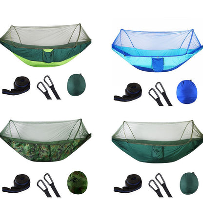 Portable Outdoor Camping Hammock With Bug Net